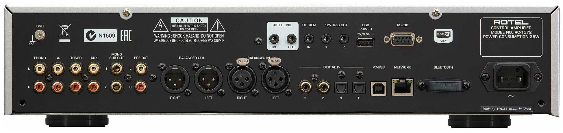 Rotel rc-1590mkii pre-amp review - hometheaterreview