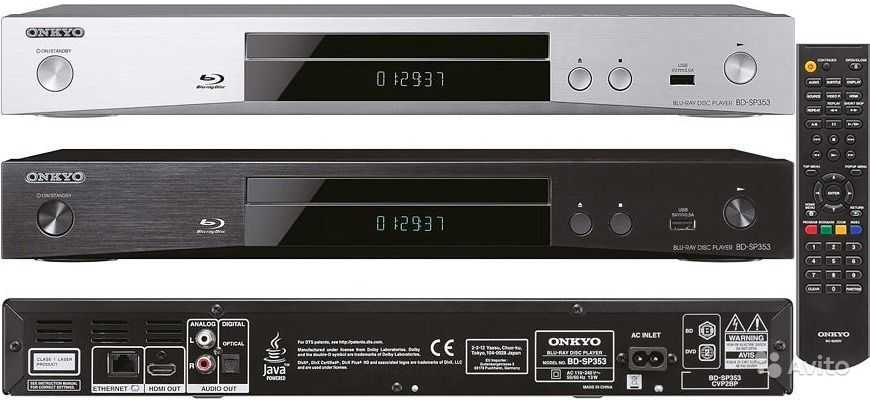 Компания Onkyo анонсировала проигрыватель Blu-ray дисков BD-SP353 Помимо работы с дисками Blu-ray, DVD, CD плеер также может взаимодействовать с контентом BD-Live с помощью встроенного порта Ethernet Через USB-порт новинка способна воспроизвести музыкальн