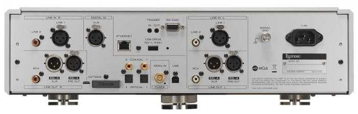 Esoteric n-05xd network audio streamer/player/dac & preamp
