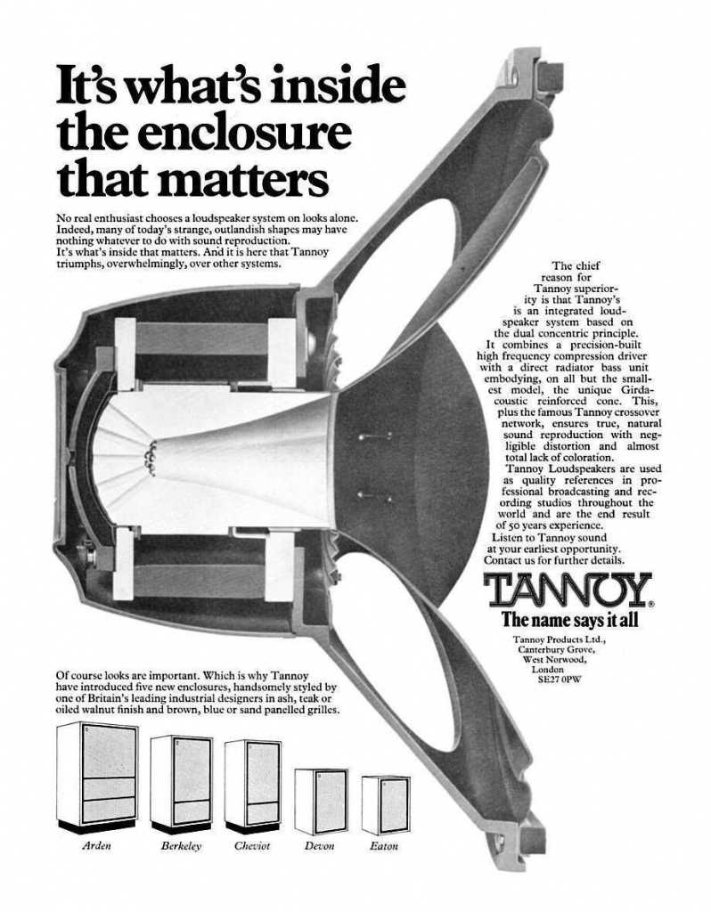 Tannoy gold 7 — активные  мониторы новой серии c коаксиальными излучателями  dual concentric