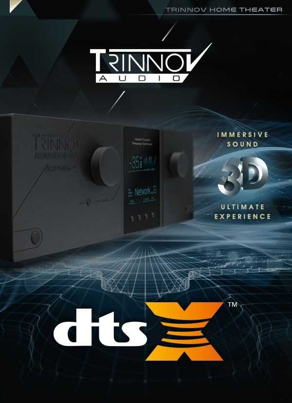 Новый элитный усилитель trinnov audio поддерживает dolby atmos и auro 3d