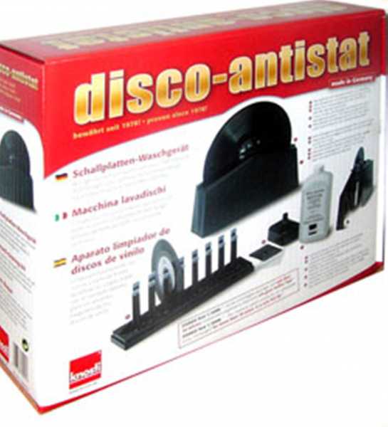 Немецкая фирма Knosti выпустила систему для мойки виниловых пластинок Disco-Antistat Ultrasonic Если верить компании, это решение стало воплощением всех знаний и 40-летнего опыта Knosti Основным отличием от предыдущих аналогичных предложений компании стал