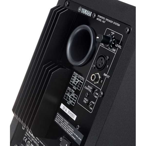 Yamaha hs7 — 6.5" активные мониторы ближнего поля

	| prosound